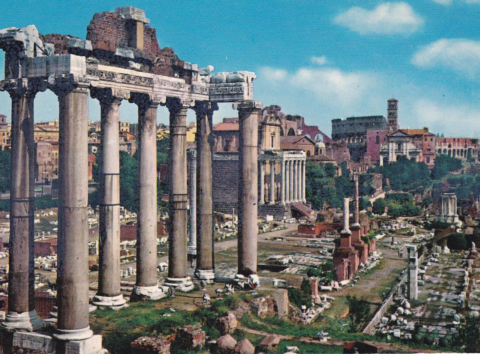 POSTAL B7393: ROMA: FORO ROMANO