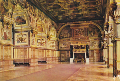 POSTAL B7396: FRANCIA: CASTILLO DE FONTAINEBLEAU