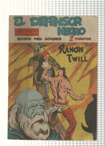 Comic: El Defensor Negro num 13 - Ramon Twill. Serie Caravanas y Rancheros