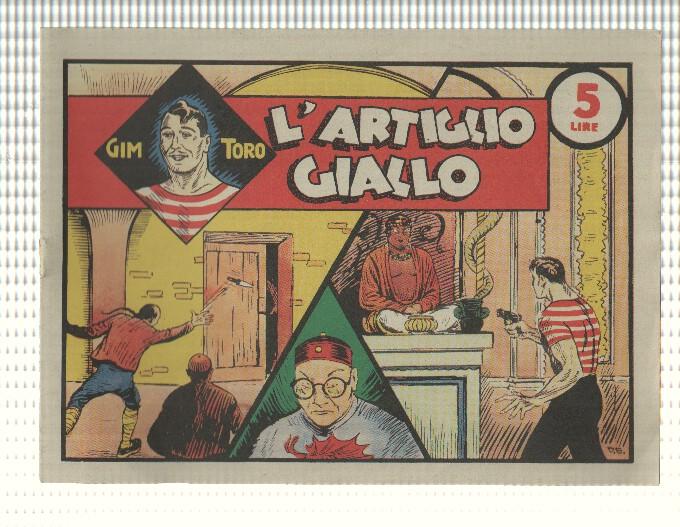 Facsimil: Gim Toro num 01, maggio 1946 - Lartiglio Giallo