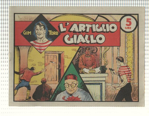Facsimil: Gim Toro num 01, maggio 1946 - Lartiglio Giallo