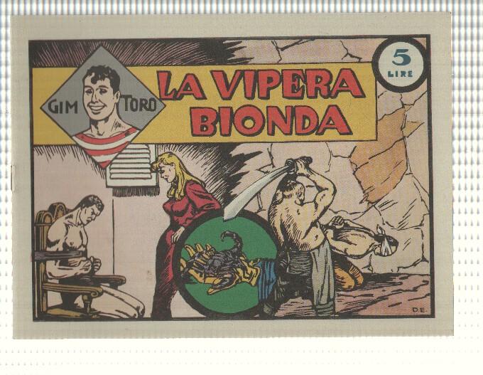 Facsimil: Gim Toro num 05, giugno 1946 - La vipera bionda