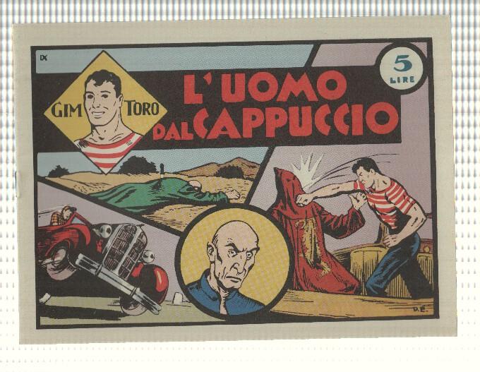 Facsimil: Gim Toro num 09, luglio 1946 - Luomo dal Capuccio