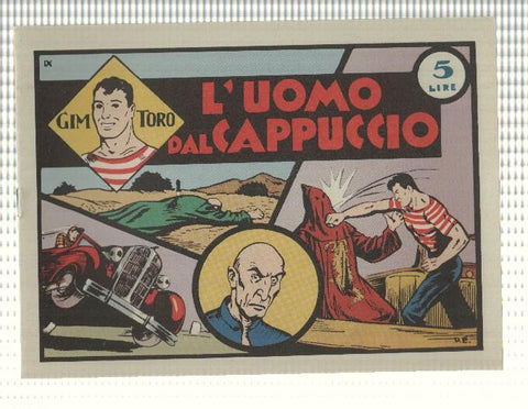 Facsimil: Gim Toro num 09, luglio 1946 - Luomo dal Capuccio