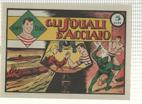 Facsimil: Gim Toro num 14, agosto 1946 - Gli squali dacciaio