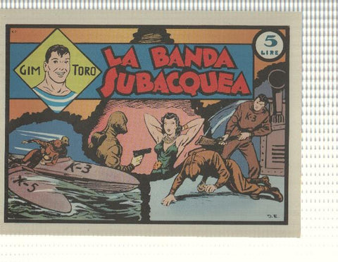 Facsimil: Gim Toro num 15, settembre 1946 - La banda subacquea