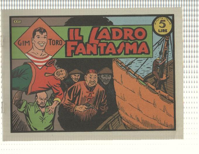 Facsimil: Gim Toro num 21, ottobre 1946 - il ladro fantasma