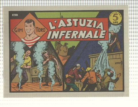 Facsimil: Gim Toro num 22, ottobre 1946 - Lastuzia infernale