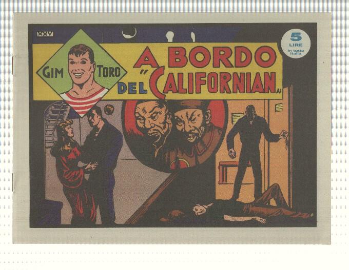 Facsimil: Gim Toro num 25, novembre 1946 - A bordo del Californian