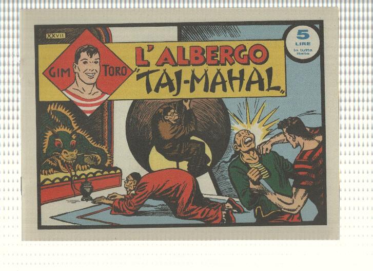 Facsimil: Gim Toro num 27, dicembre 1946 - Lalbergo Taj-Mahal