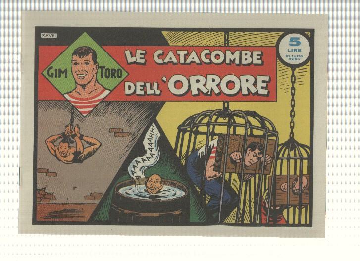 Facsimil: Gim Toro num 28, dicembre 1946 - Le catacombe dell orrore