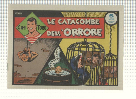 Facsimil: Gim Toro num 28, dicembre 1946 - Le catacombe dell orrore