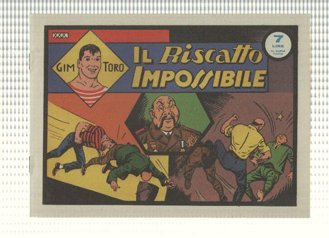 Facsimil: Gim Toro num 30, dicembre 1946 - il riscatto impossibile