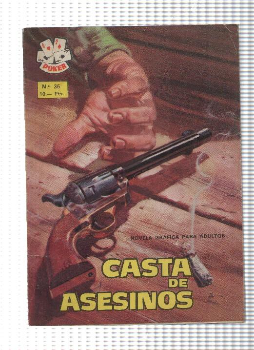 Comic coleccion Poker num 035: Casta de Asesinos. Novela Grafica