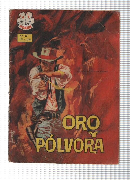 Comic coleccion Poker num 038: oro y polvora. Novela Grafica