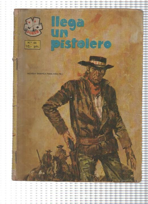 Comic coleccion Poker num 044: Llega un pistolero. Novela Grafica