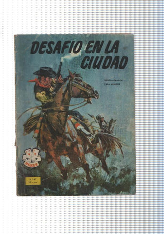 Comic coleccion Poker num 047: Desafio en la ciudad. Novela Grafica