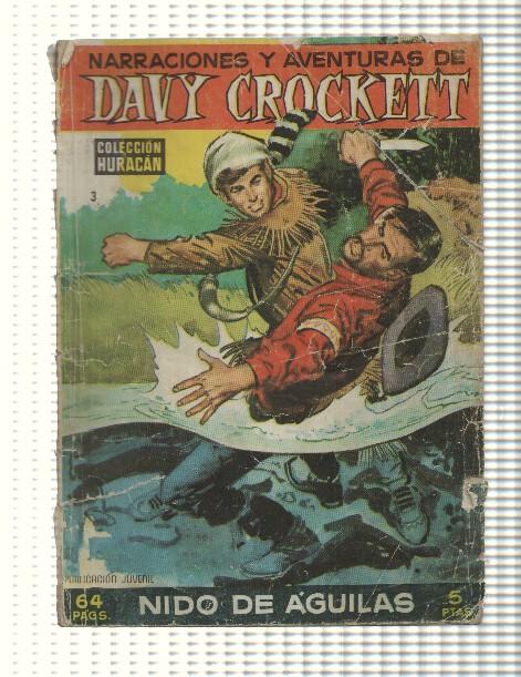 Coleccion Huracan: Davy Crockett num 3. Narraciones y Aventuras - Nido de Aguilas