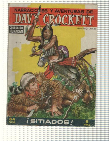 Coleccion Huracan: Davy Crockett num 7. Narraciones y Aventuras - Sitiados