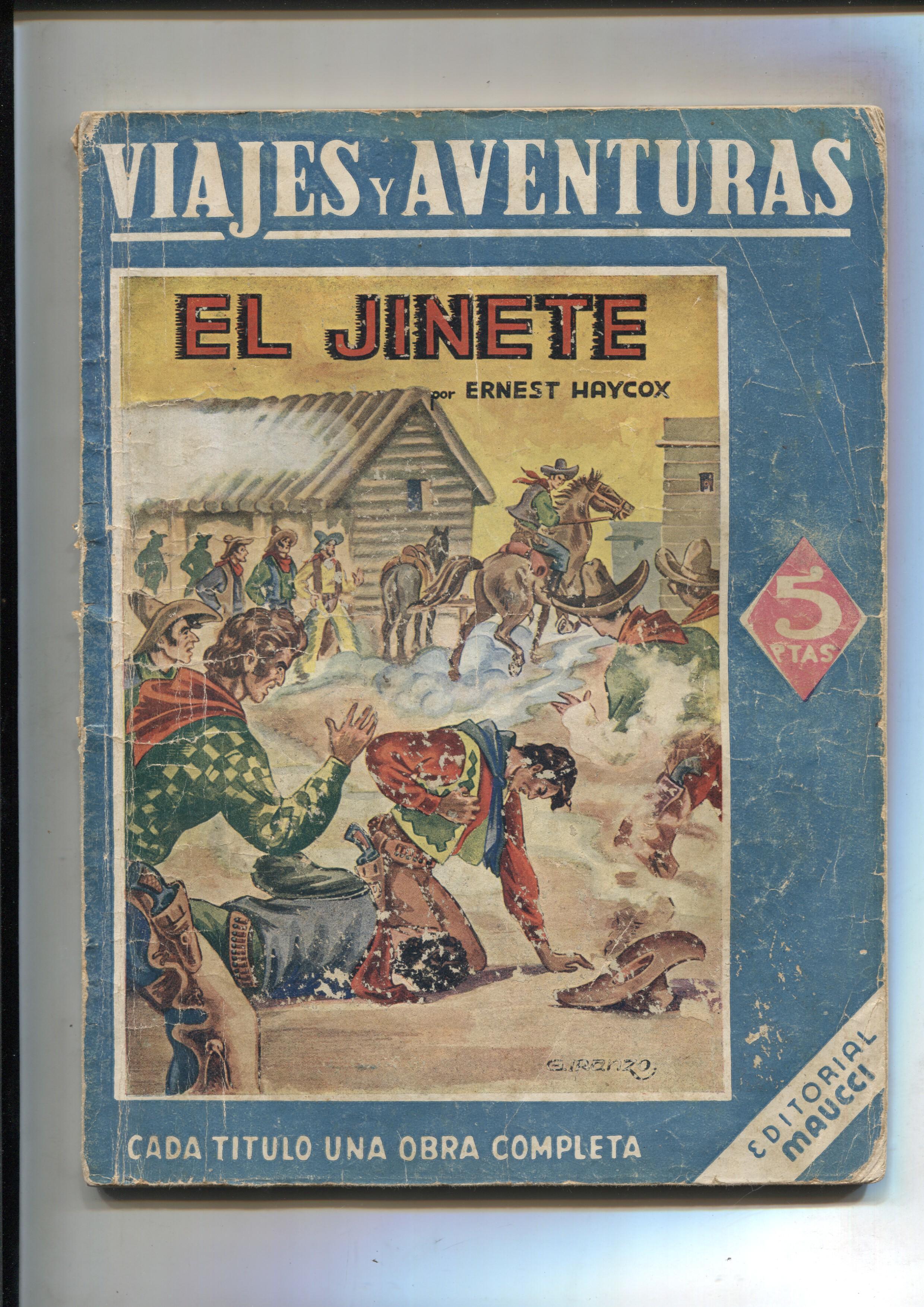 Viajes y aventuras: El jinete (dibujos de Iranzo) (ejemplar aviejado)