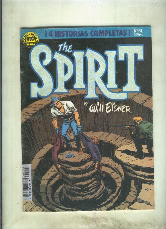 The Spirit numero 51 (defecto guillotinado de imprenta)