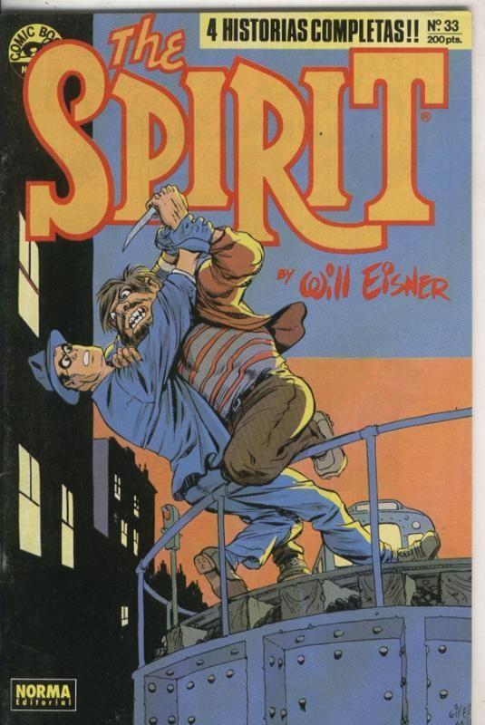 The Spirit numero 33 (procede de retapado, numerado 1 en trasera)