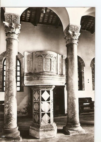 Postal 036267 : Ravenna. The Holy Spirits Church ( VI century) - Ambo and Columns With Capitals and of Theodorics time