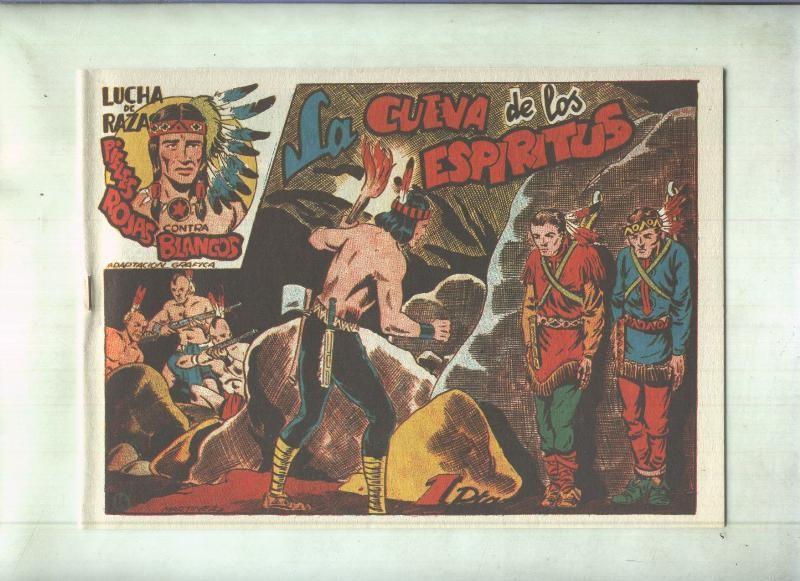 Facsimil: Lucha de Razas numero 14: La cueva de los espiritus