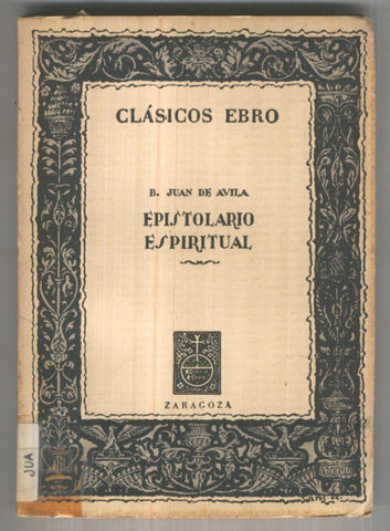 Epistolario Espiritual de Juan de Avila