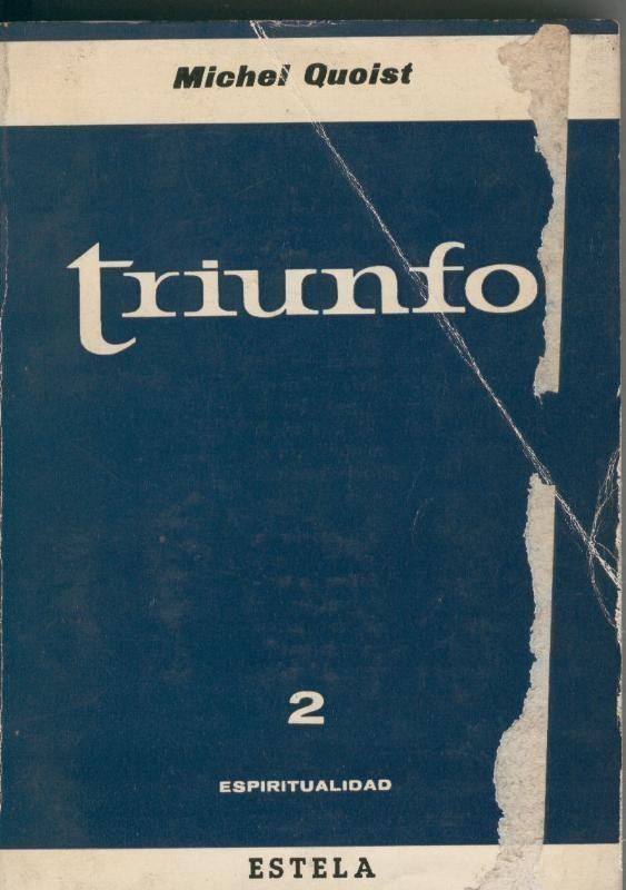Espiritualidad numero 02: Triunfo (leve deterioro cubierta segun imagen)