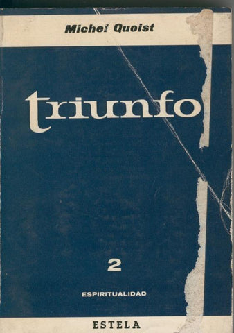Espiritualidad numero 02: Triunfo (leve deterioro cubierta segun imagen)