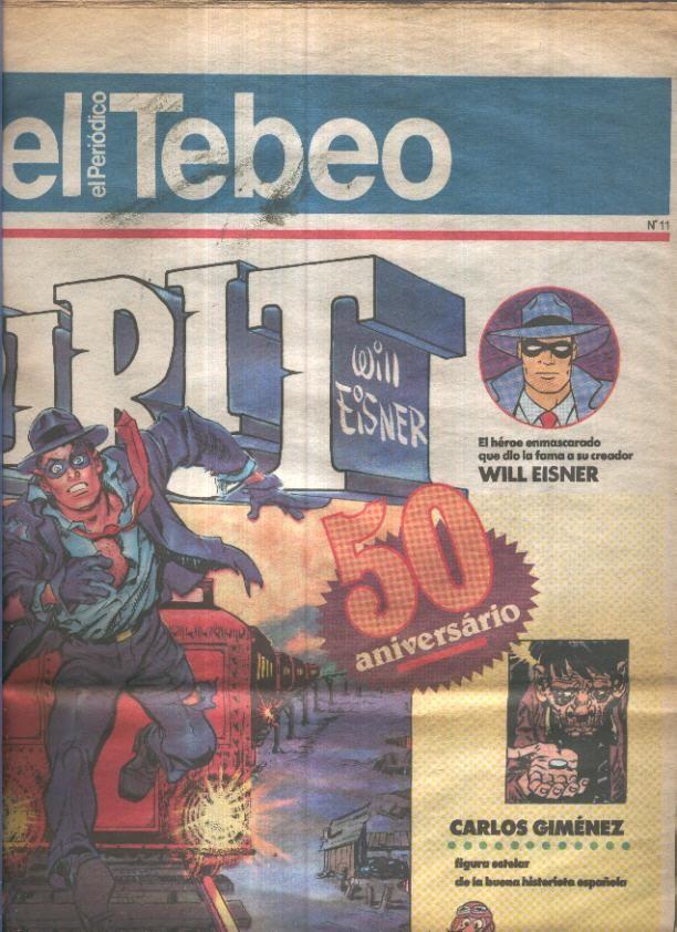 Dominical El Tebeo dirigido por Toutain, año 90 numero 11: Spirit