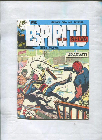 Facsimil: El Espiritu de la Selva numero 04: Arasvati