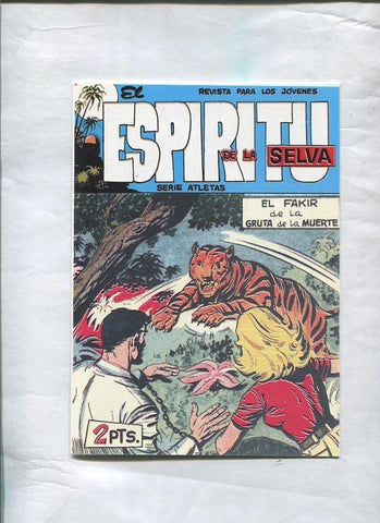 Facsimil: El Espiritu de la Selva numero 16: El fakir de la gruta de la muerte