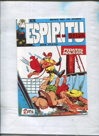 Facsimil: El Espiritu de la Selva numero 68: Piratas malayos