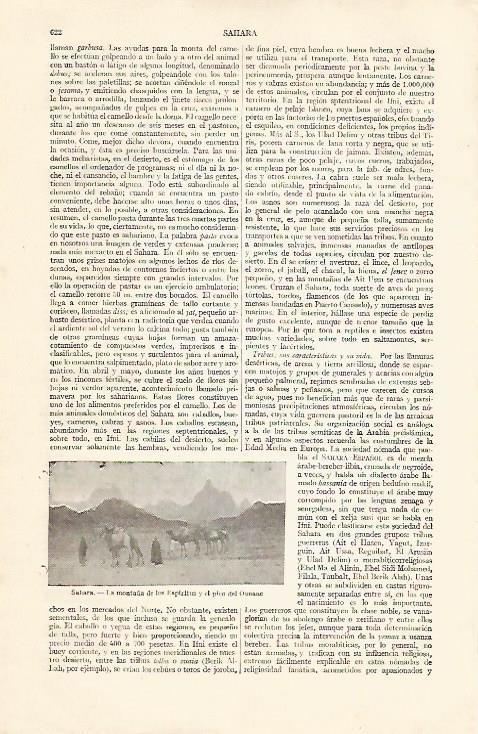 LAMINA ESPASA 14045: Montaña de los Espiritus en el Sahara