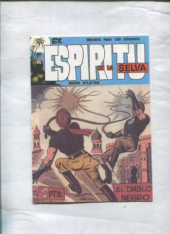 Facsimil: El Espiritu de la Selva numero 18: El diablo negro
