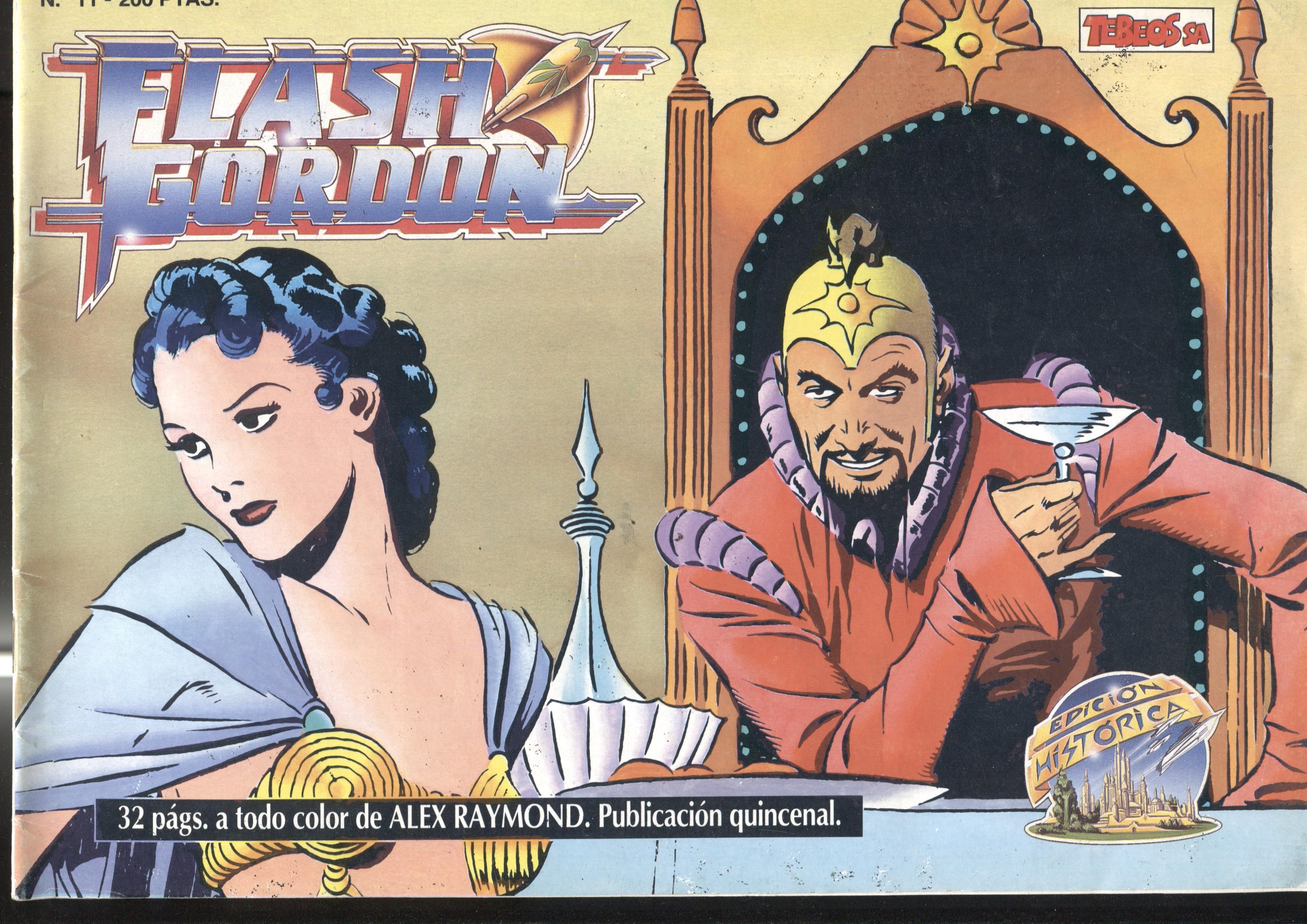 Ediciones B: Flash Gordon numero 11 (numerado 1 en trasera)