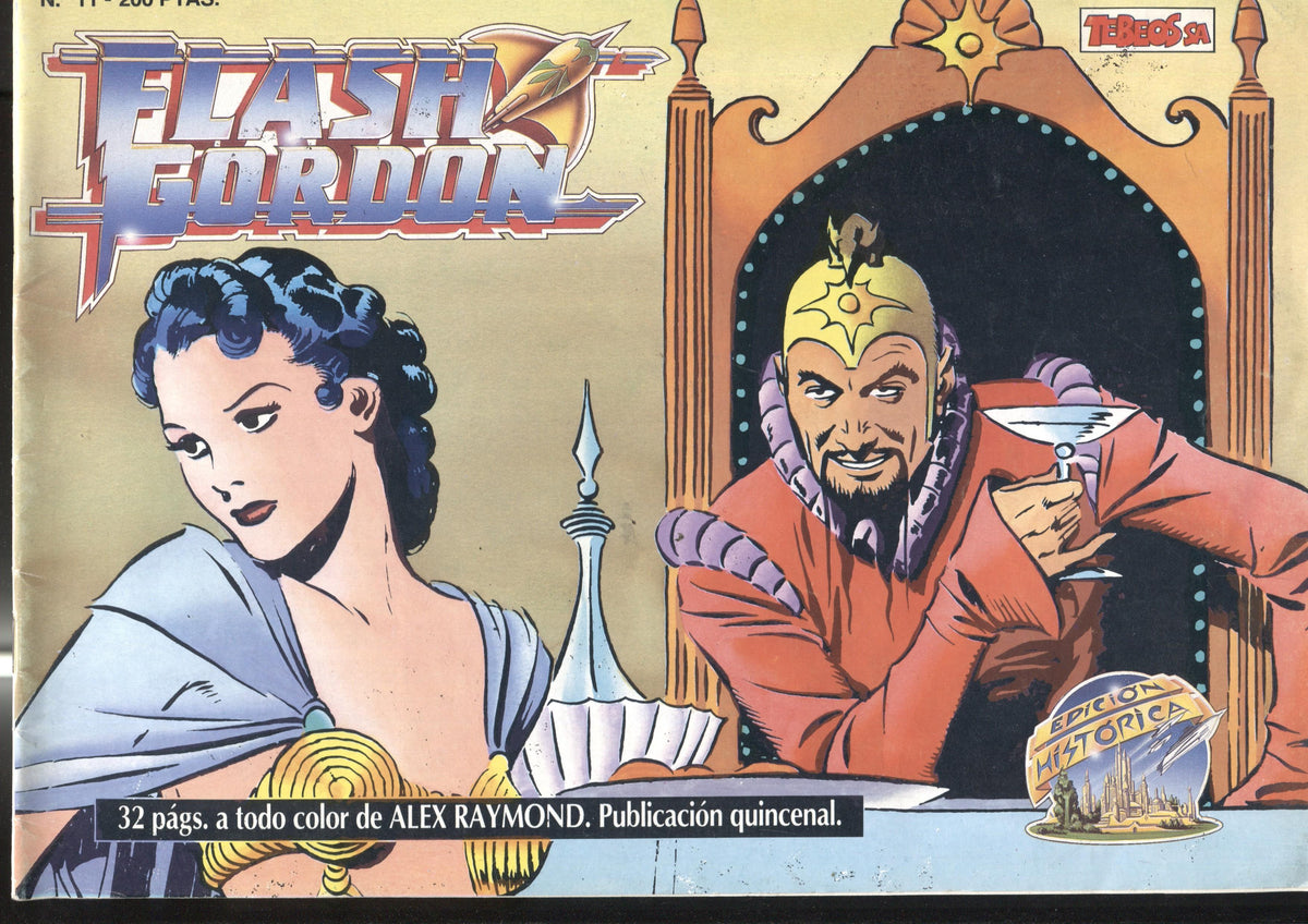 Ediciones B: Flash Gordon numero 11 (numerado 1 en trasera)