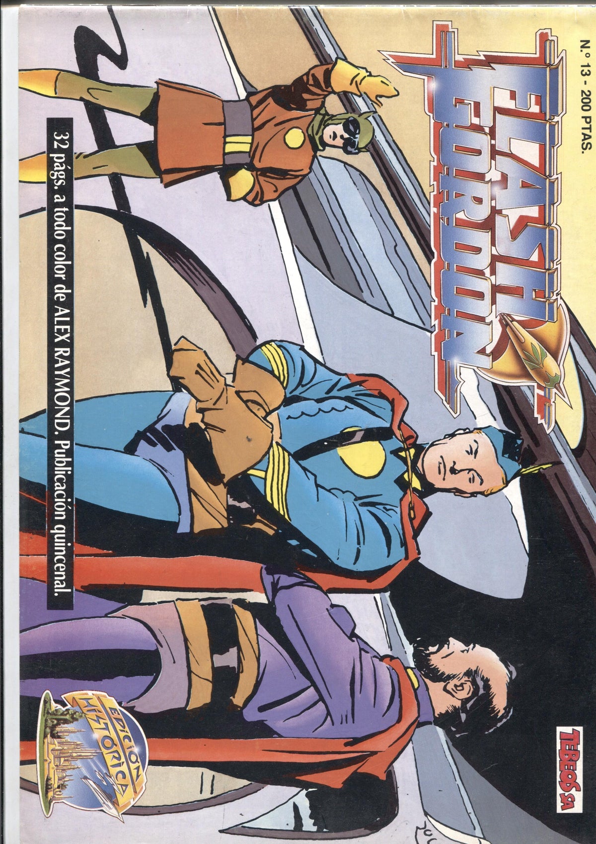 Ediciones B: Flash Gordon numero 13 (numerado 3 en trasera)