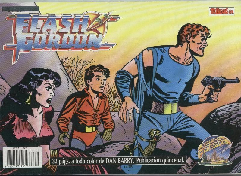 Ediciones B: Flash Gordon numero 21 (numerado 1 en trasera)