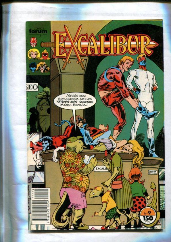 Planeta: Excalibur volumen 1 numero 09: La espada de doble filo