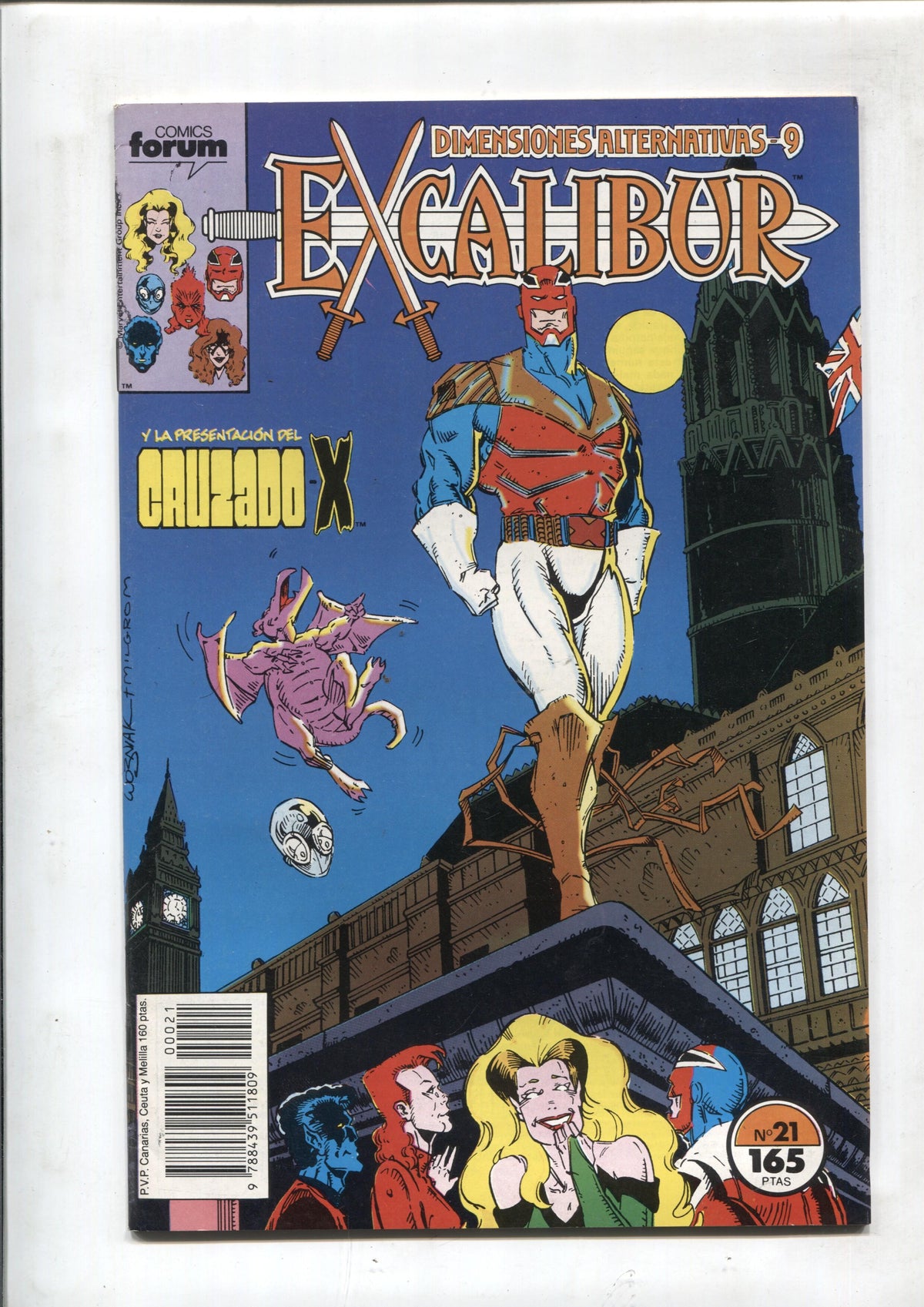 Planeta: Excalibur volumen 1 numero 21: Dimensiones alternativas-9