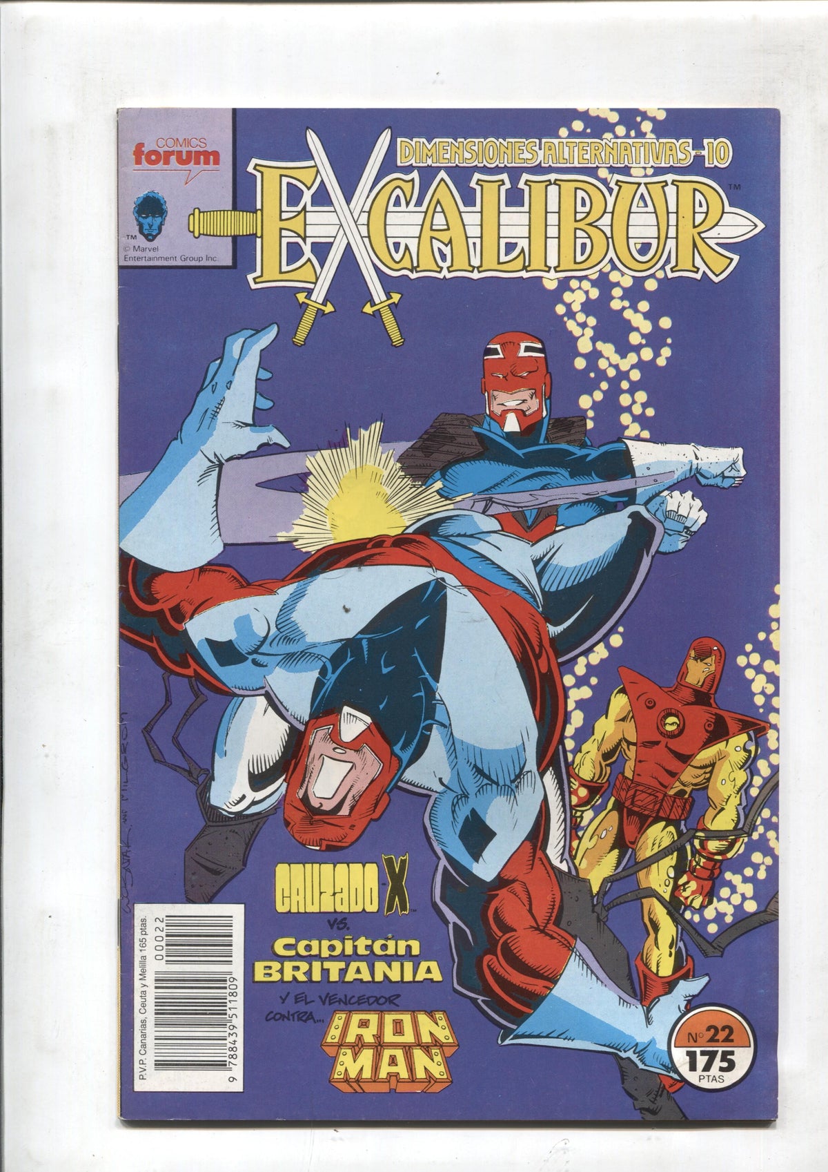 Planeta: Excalibur volumen 1 numero 22: Dimensiones alternativas-10