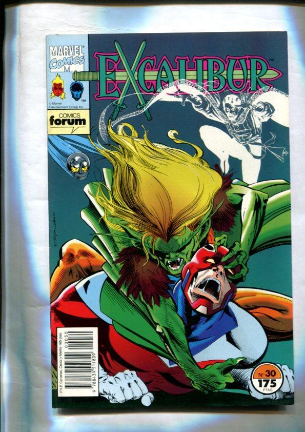 Planeta: Excalibur volumen 1 numero 30: Erase una noche fria y oscura