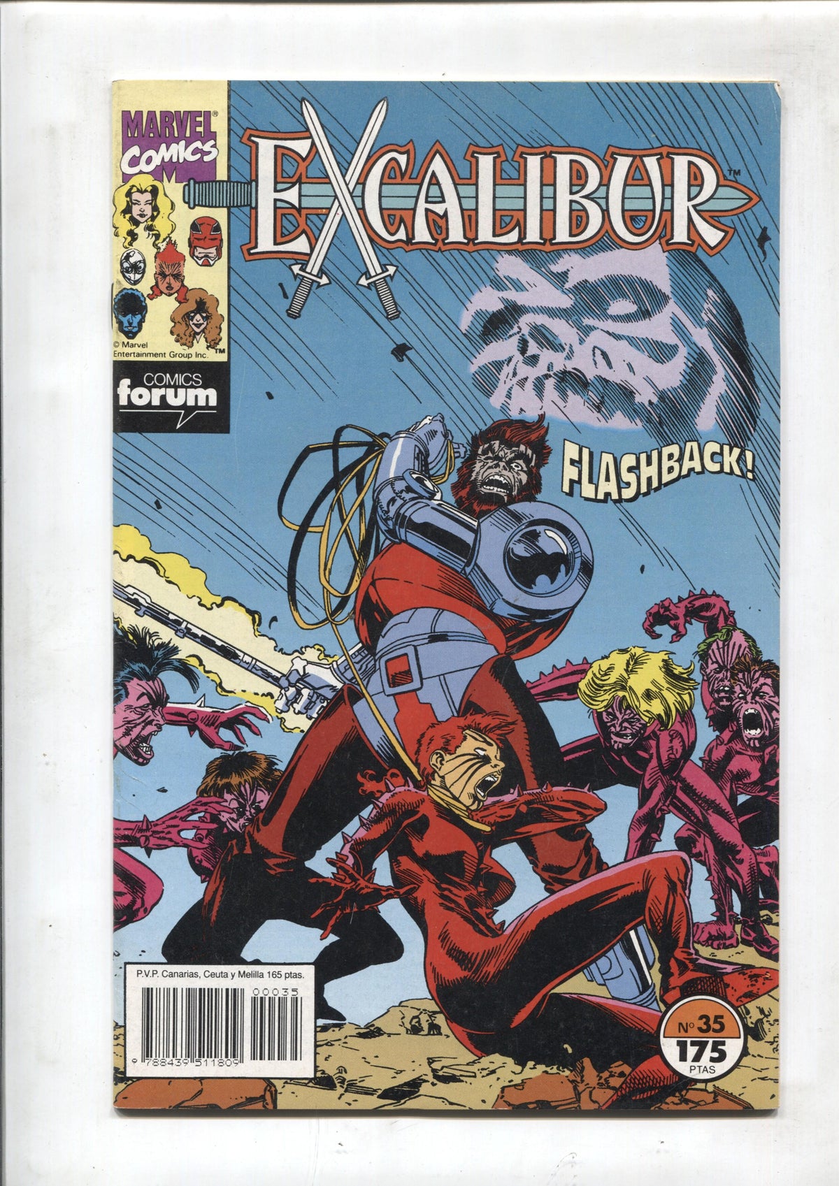 Excalibur volumen 1 numero 35: Rompecorazones