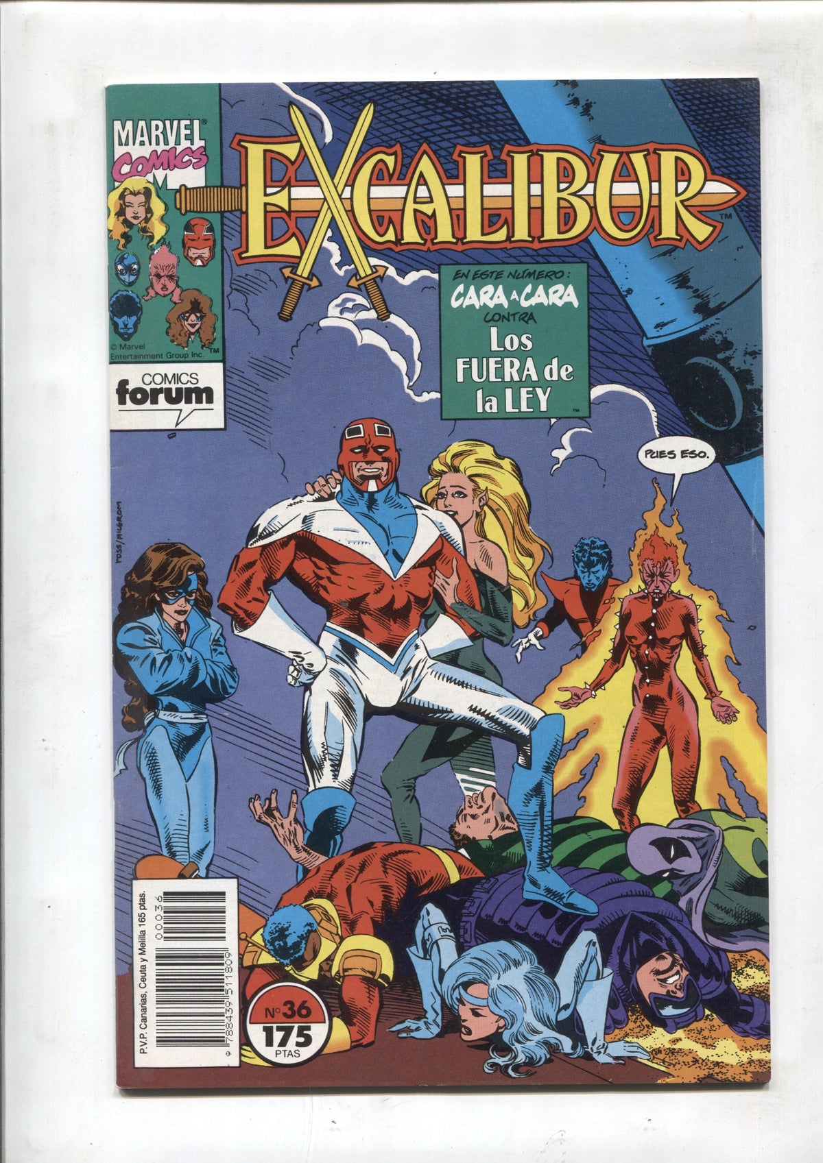 Excalibur volumen 1 numero 36: Equis y Oes