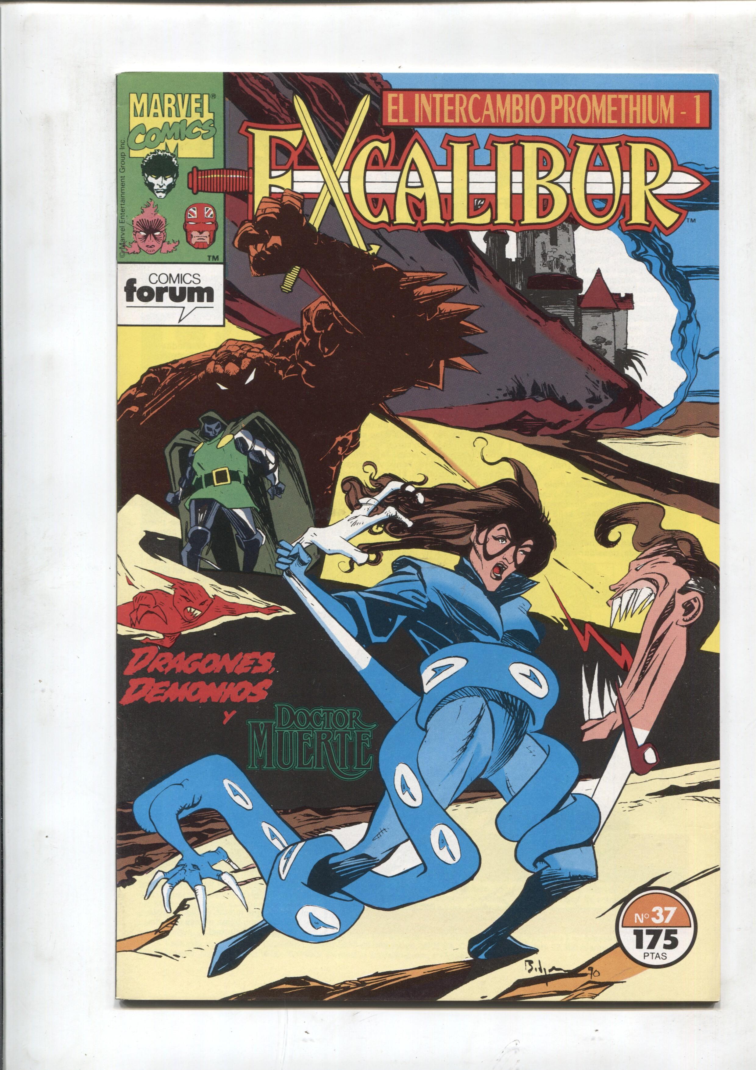 Excalibur volumen 1 numero 37: El intercambio Promethium 1
