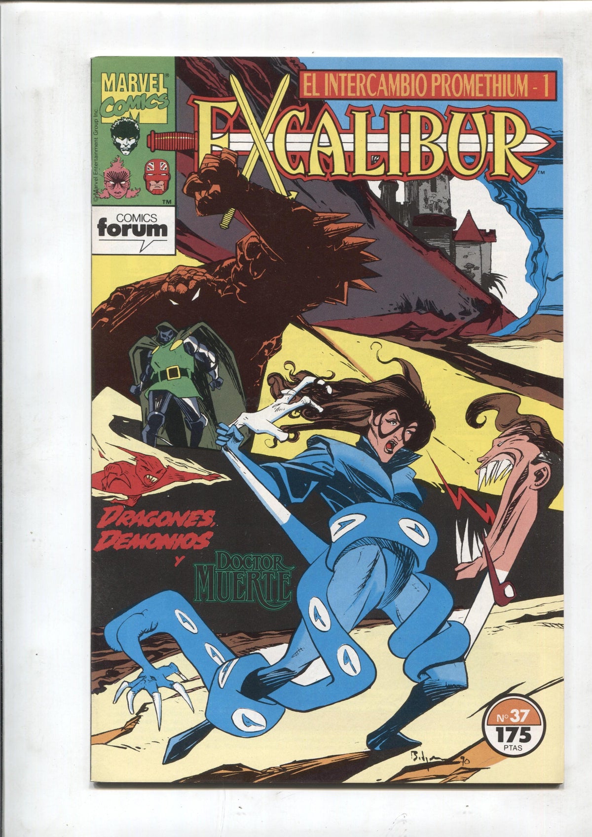 Excalibur volumen 1 numero 37: El intercambio Promethium 1