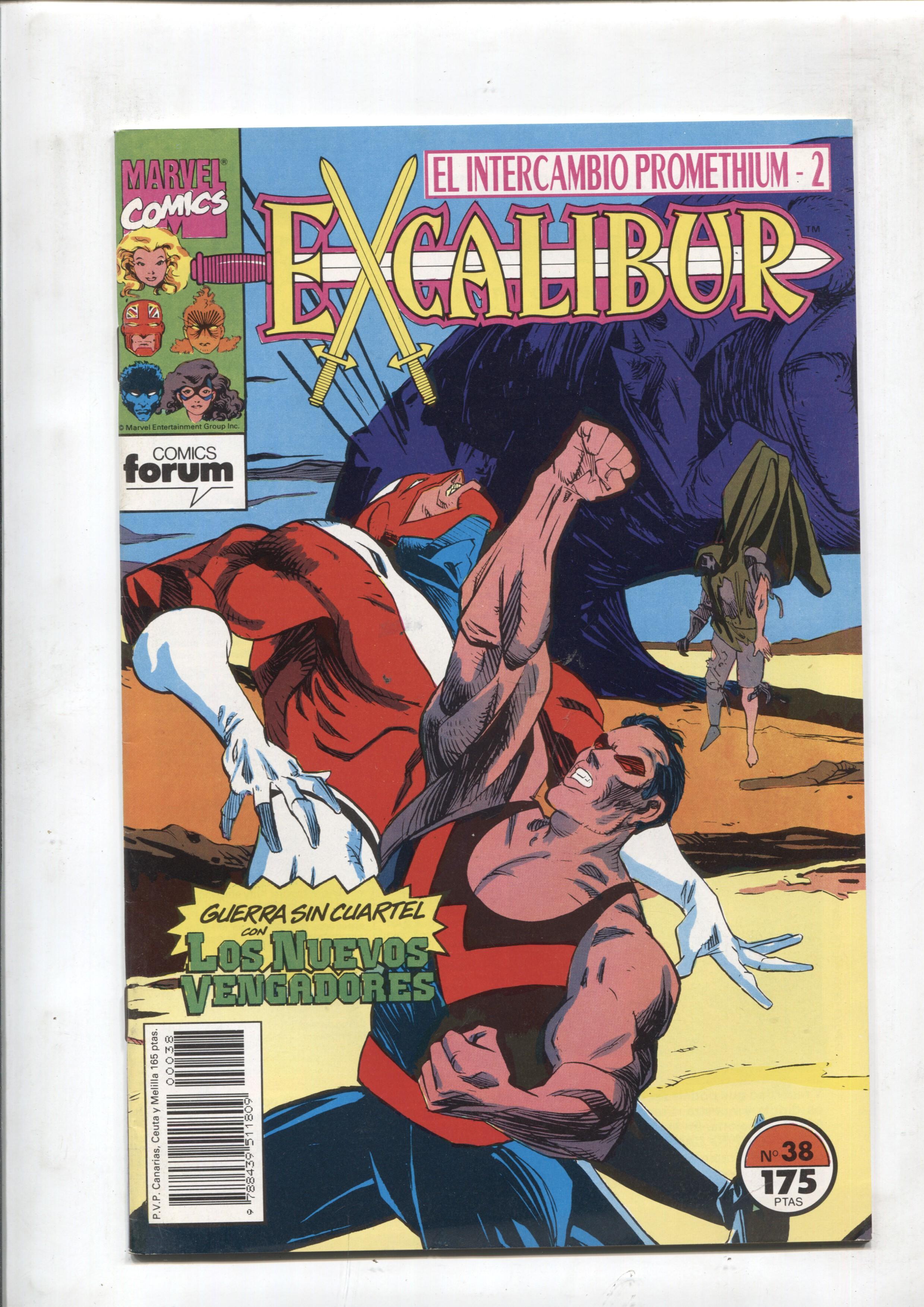 Excalibur volumen 1 numero 38: El intercambio Promethium 2